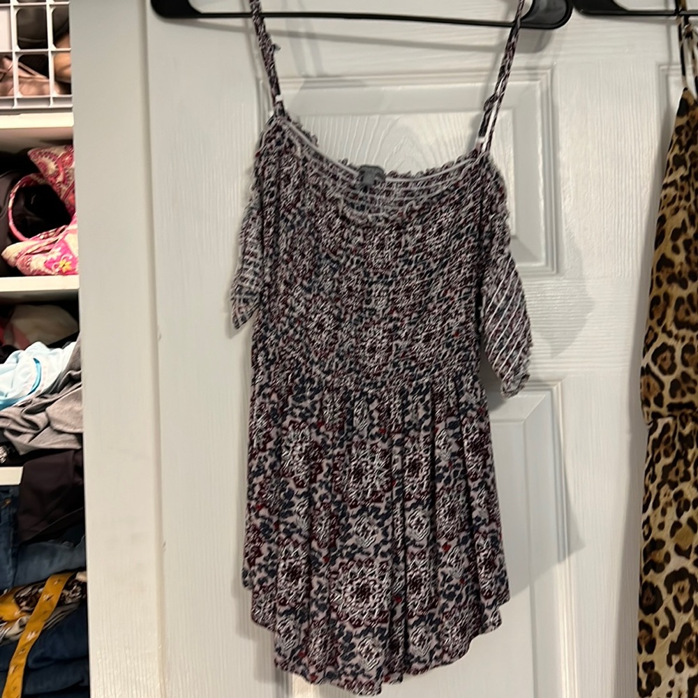 Multi color tank top, SIZE MED
